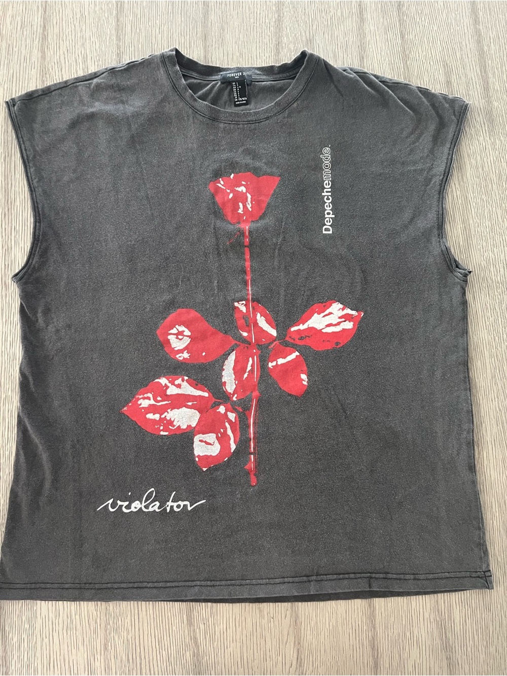Forever 21 Men’s  Depeche Mode Violator tank top
